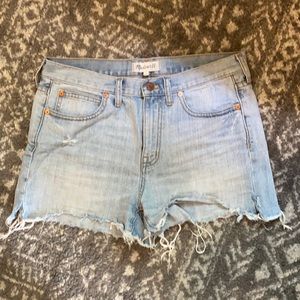 Madewell jean shorts